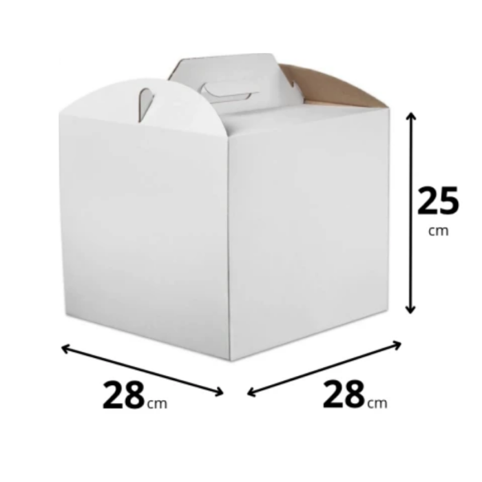 Pudełko na tort 28x28x25 cm