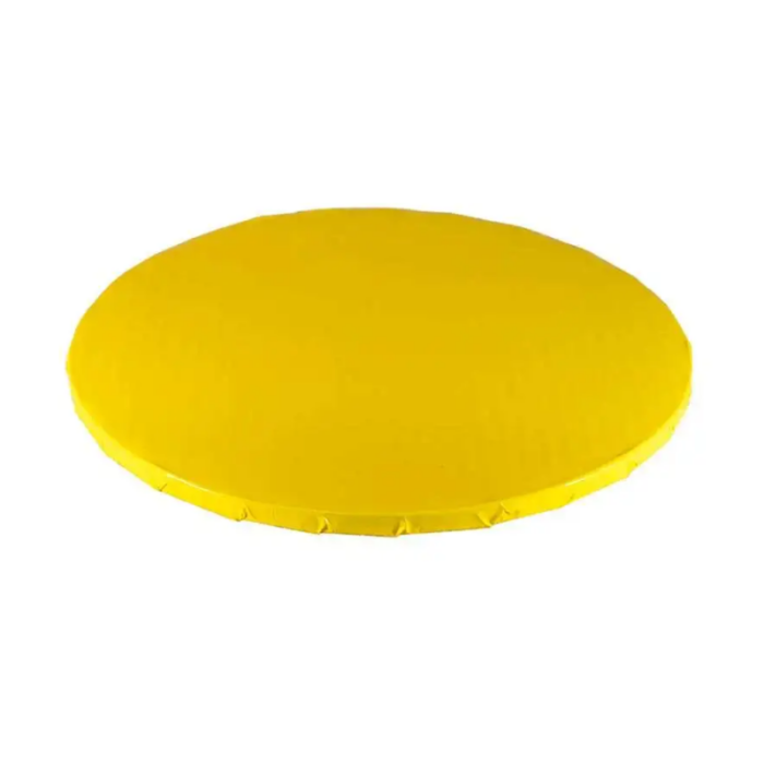 Gruby, zółty podkład pod tort