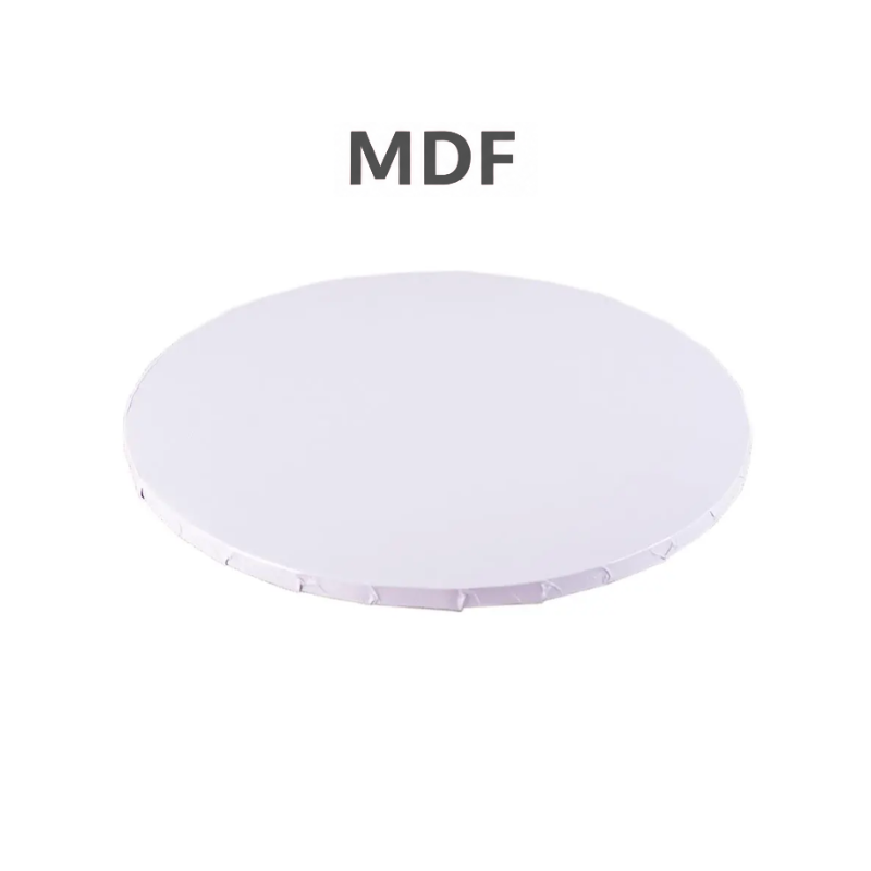 Biały podkład MDF pod tort