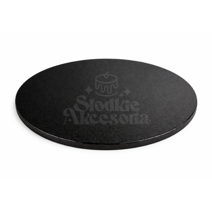 Podkład pod tort czarny