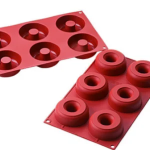 Forma silikonowa donuts 6x 75mm - Silikomart