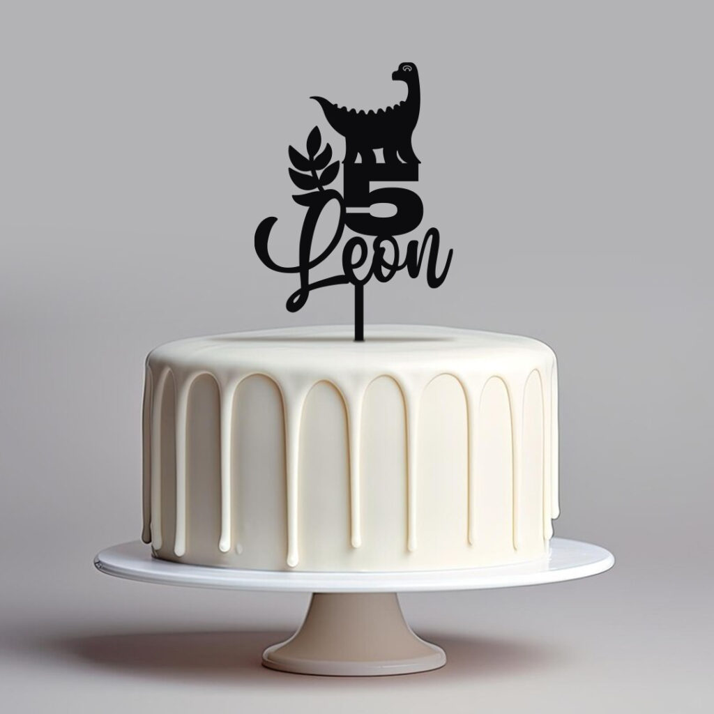 Topper dla dziecka z dinozaurem