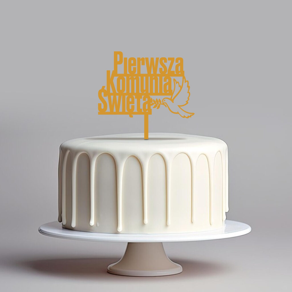 Topper Pierwsza Kominia Święta klasyczny