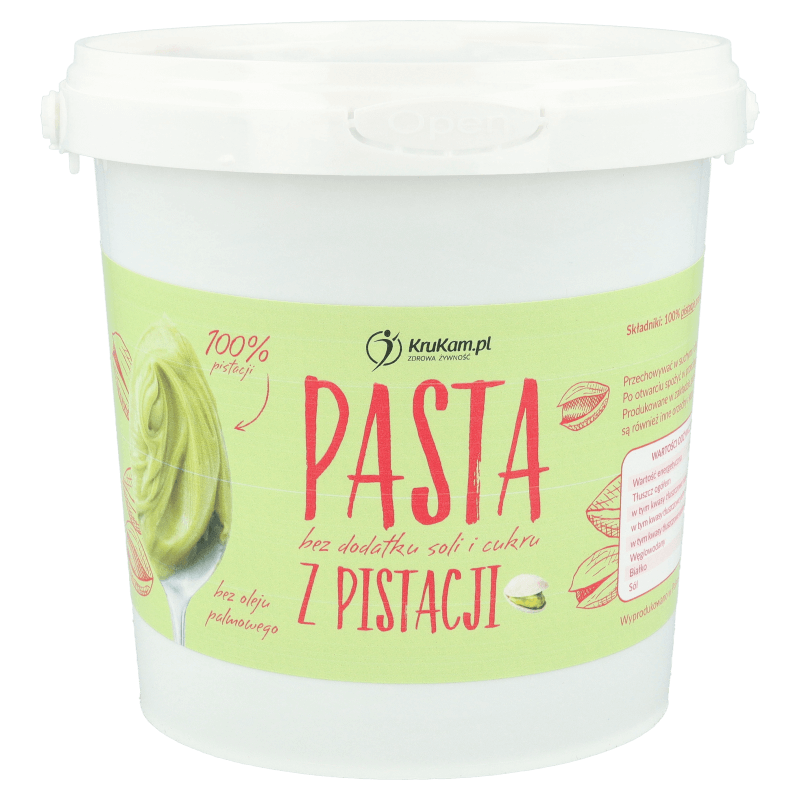 Pasta pistacjowa 1kg 100% - KruKam
