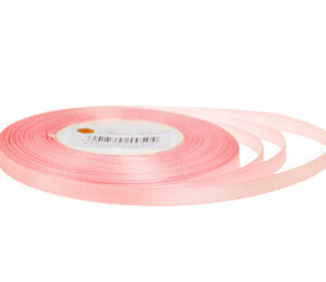 Jasno różowa wstążka satynowa, do Lambeth Cake