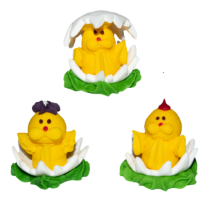 Cukrowe Kurczaczki w skorupce, 3szt
