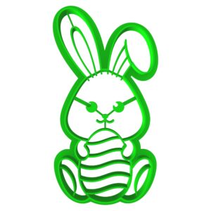 Foremka do ciastek Zając z pisanką