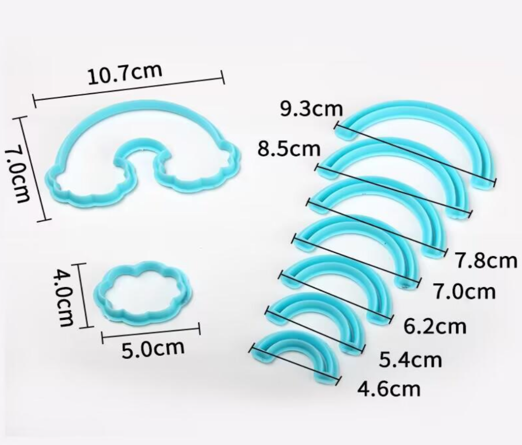 Foremka Tęcza i Chmurka