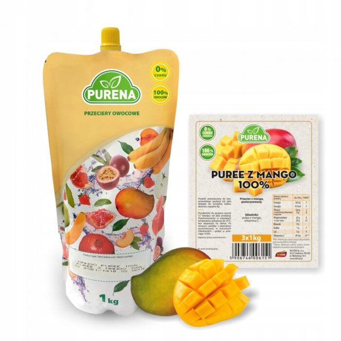 Puree mango 1kg - Purena