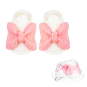 Cukrowe buciki z różową kokardką