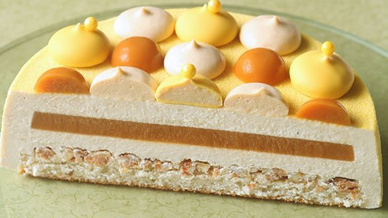 Wkładka owocowa z puree mango i puree z marakui