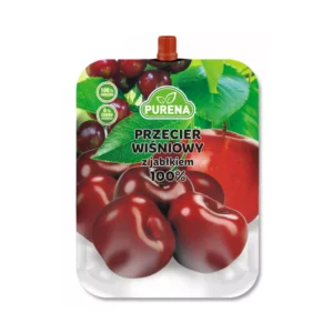 Przecier wiśnia jabłko Purena 250g