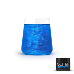 Niebieski brokat do drinków, 10g - Słodki Bufet