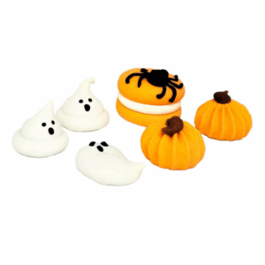 Zestaw dekoracji Halloween - Duszki, dynie, makaronik