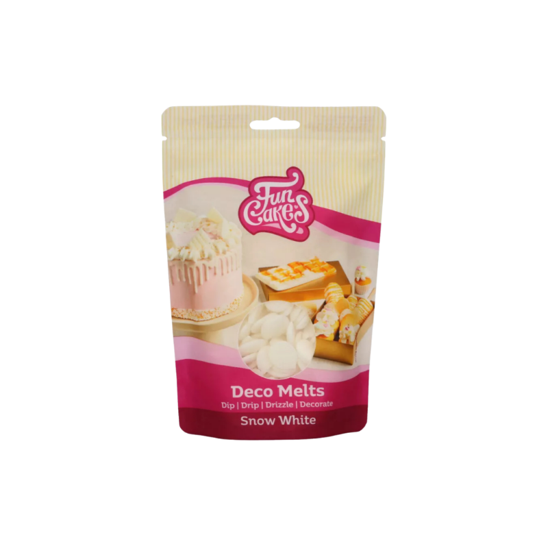 Polewa Deco Melts biała – FunCakes