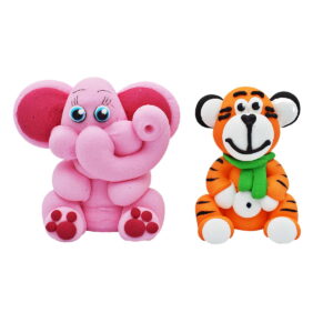 Figurki cukrowe Słoń i Tygrys - Slado