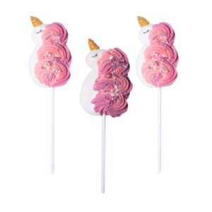 Bezy w kształcie Jednorożców, 3 sztuki - Ditarte