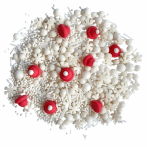 Posypka świąteczna Białe Święta, 50g