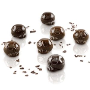 Forma do czekoladek czaszki - Silikomart