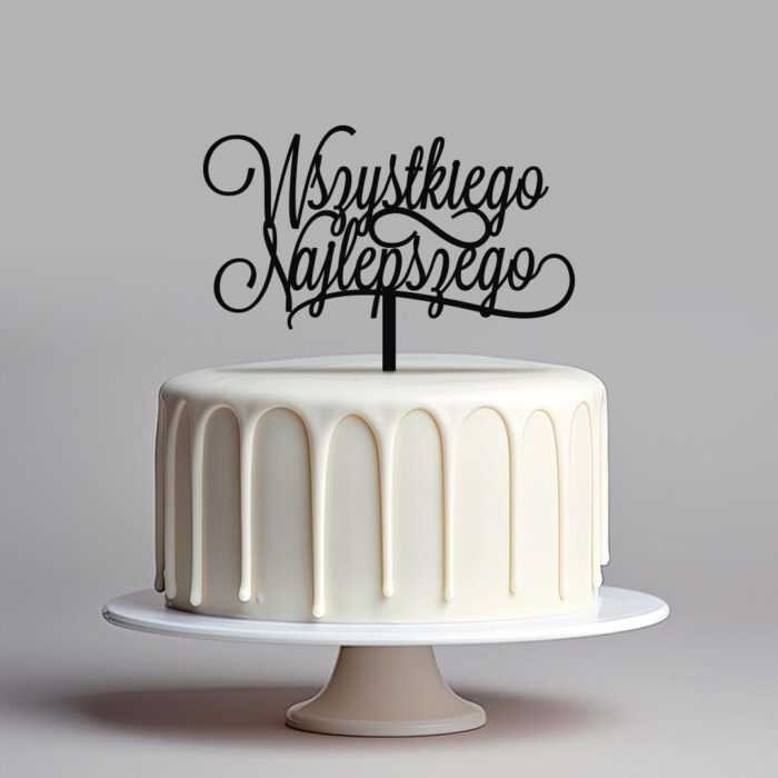 Topper Wszystkiego Najlepszego