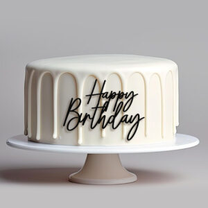 Dekor Happy Birthday, podstawowy