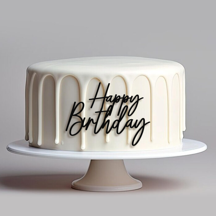 Dekor Happy Birthday, podstawowy