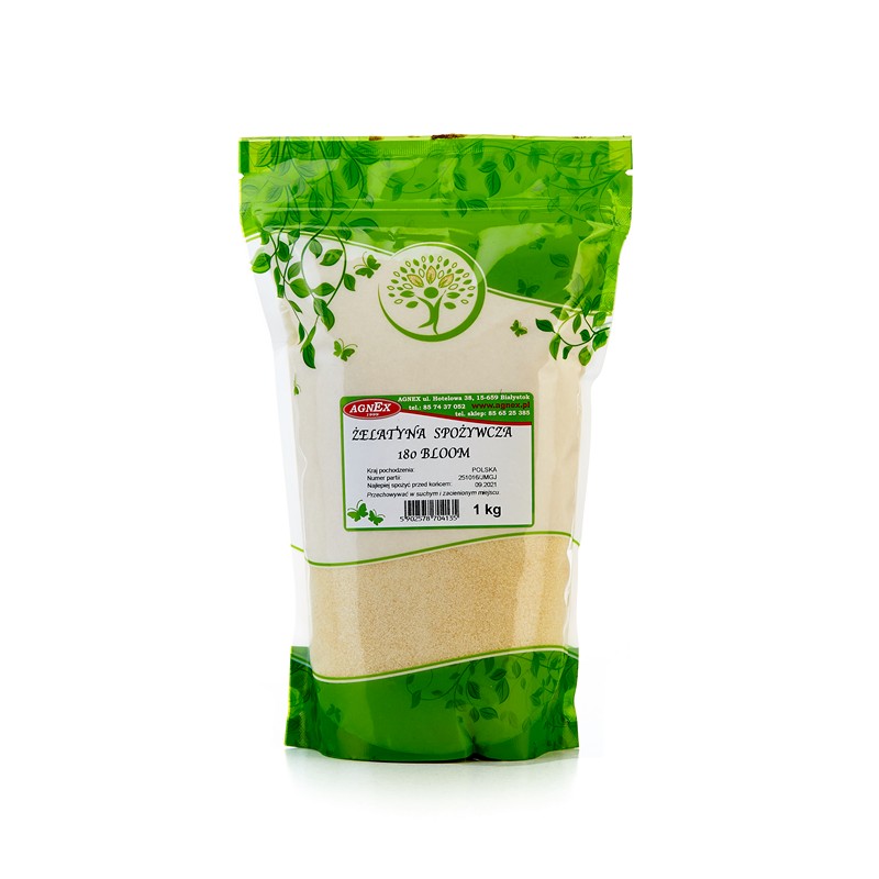 Żelatyna 180 Bloom, 1kg