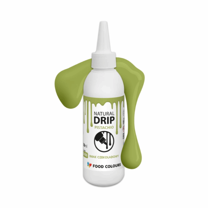 Polewa czekoladowa PISTACJA, 100g – Food Colours