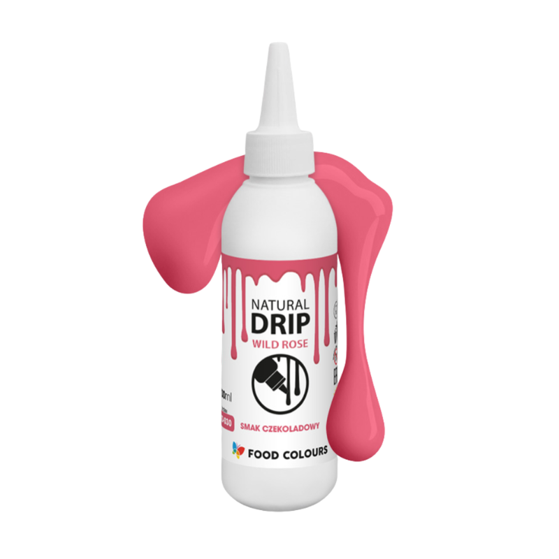 Polewa czekoladowa DZIKA RÓŻA, 100g – Food Colours