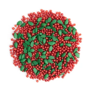 Posypka Świąteczna HOLLY LEAF, 75g - Słodki Bufet