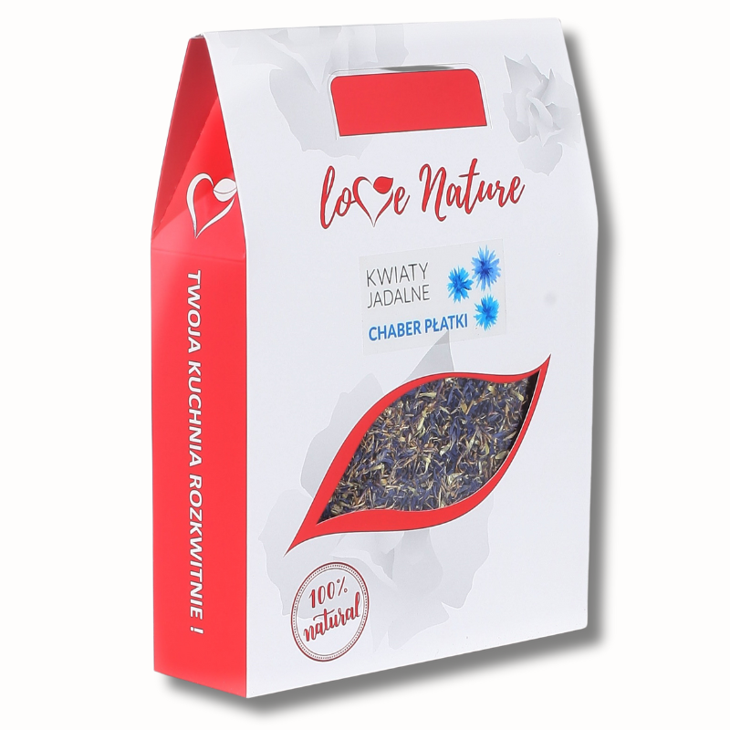 Kwiaty jadalne Chaber płatki 50g - LOVE NATURE