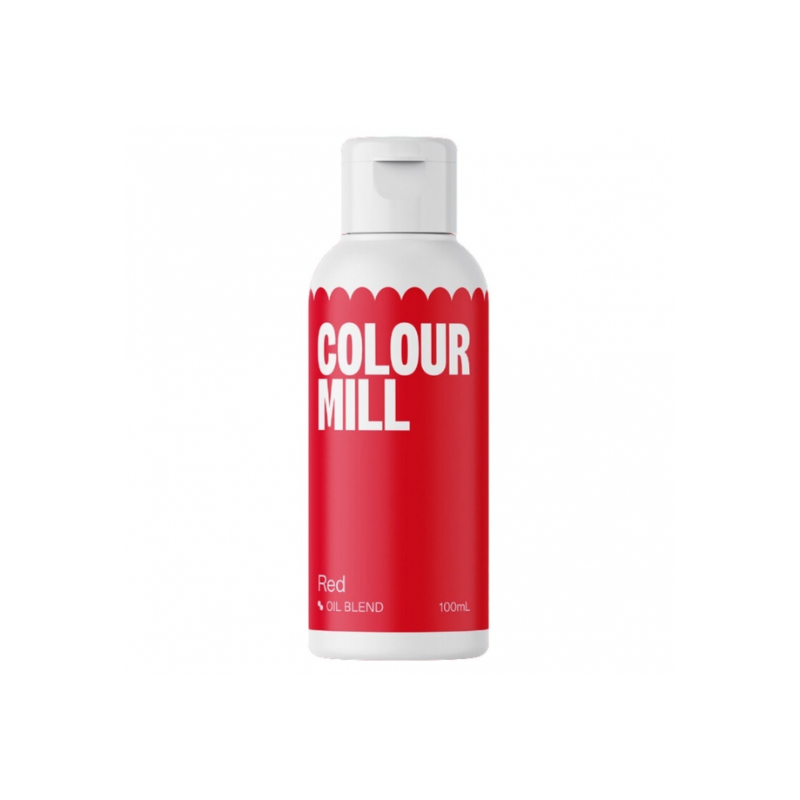 Colour Mill Red 100ml - Barwnik spożywczy olejowy
