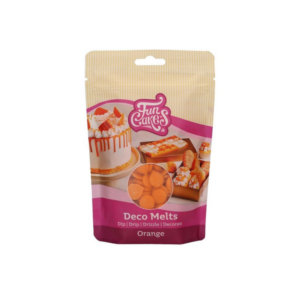 Polewa Deco Melts pomarańczowa – FunCakes