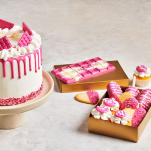 Polewa Deco Melts różowa, 250g – FunCakes