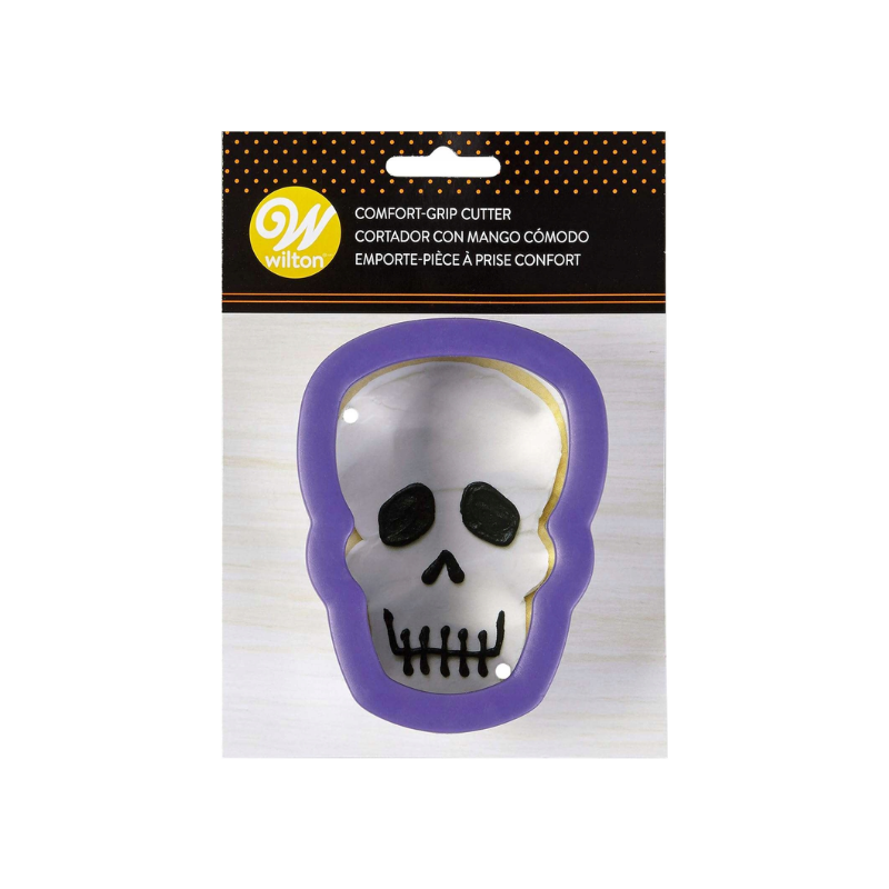 Foremka do ciastek czaszka 7,5cm - Wilton