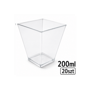 Pojemnik na deserki 200ml 20szt