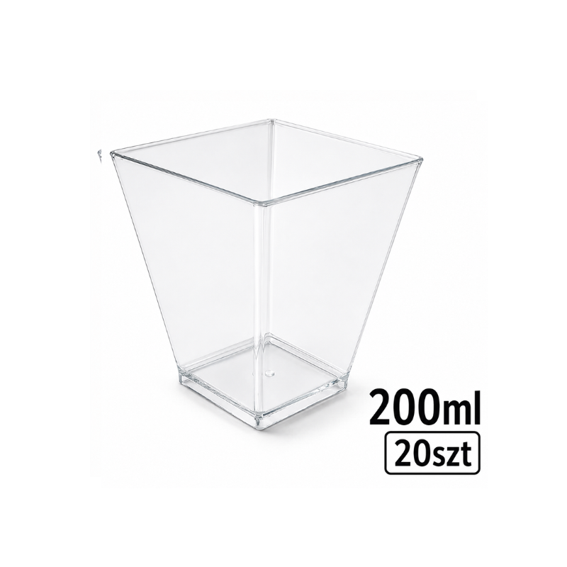 Pojemnik na deserki 200ml 20szt