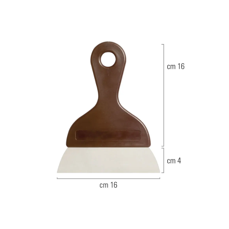 Szpachelka do ciasta i czekolady 16 cm – Decora